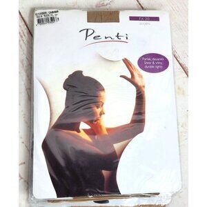 Penti 57 Cashmir #4 XL Fit 20 Den Sheer & Shiny Tights Nylon Elastane 5247